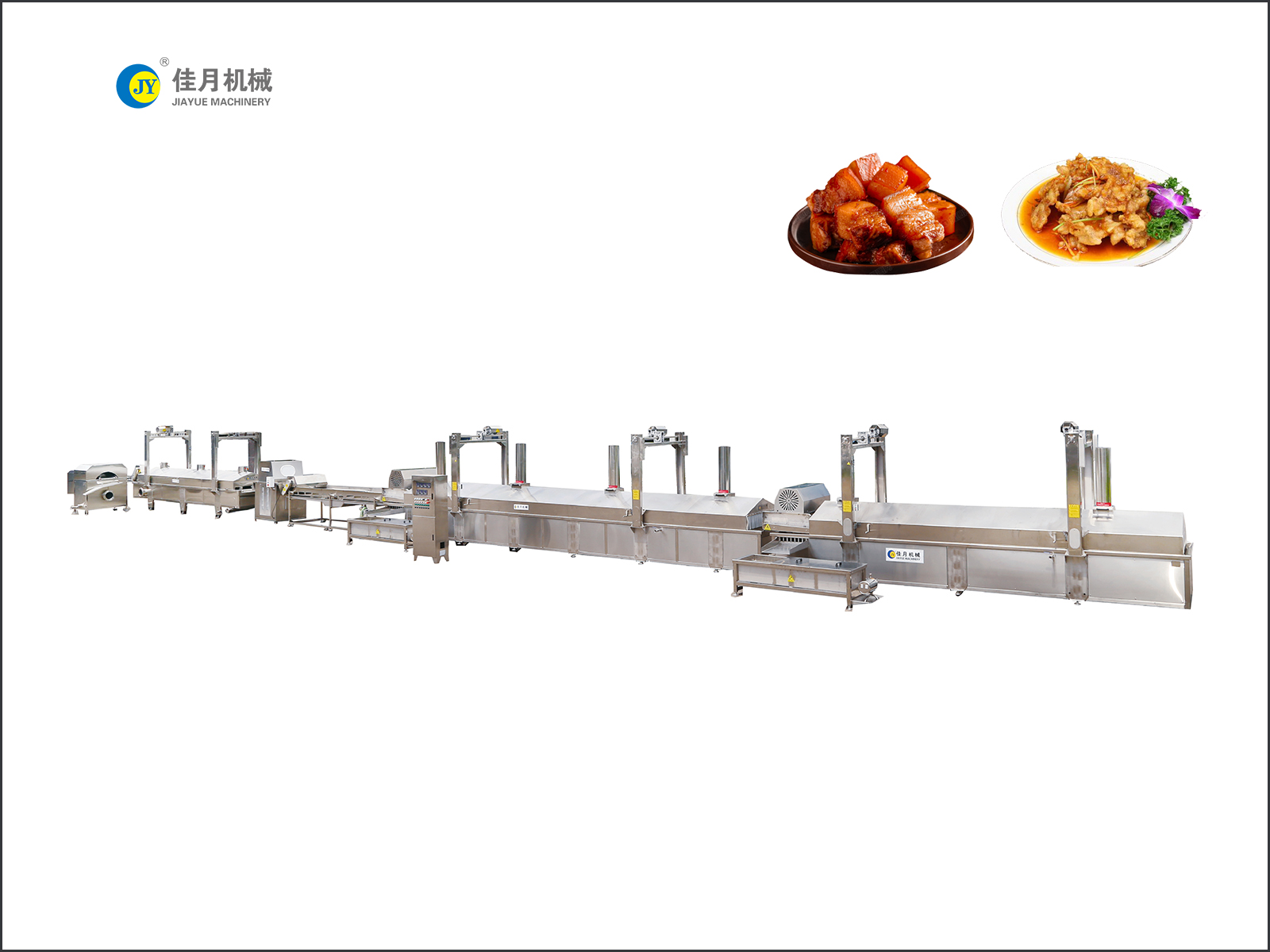 紅(hong)燒肉連(lian)續生(sheng)産線(xian)
